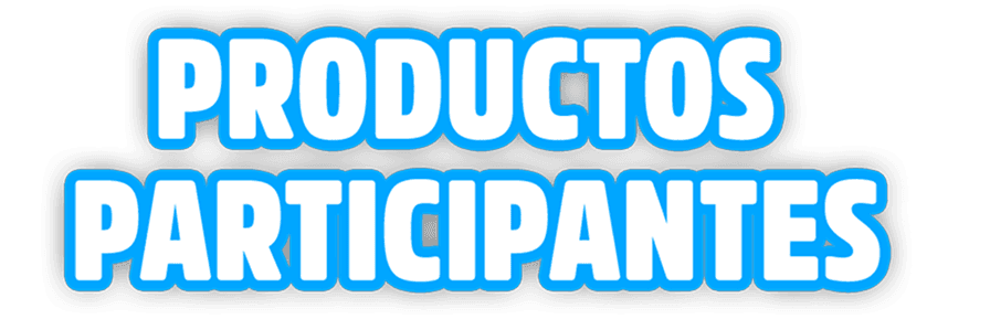 Productos participantes